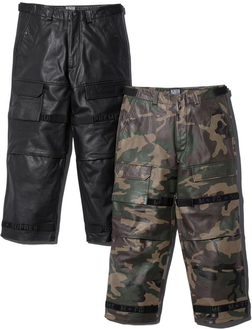 Supreme®/Marithé + François Girbaud Shuttle Tape Leather Cargo Pant